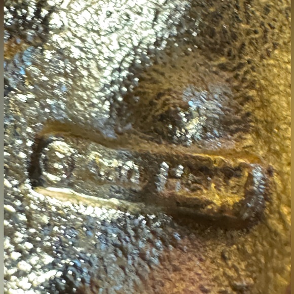 Vintage Ann Hand Crystal Eagle Brooch Gold Tone Heraldic Pin Signed RARE - Picture 4 of 10